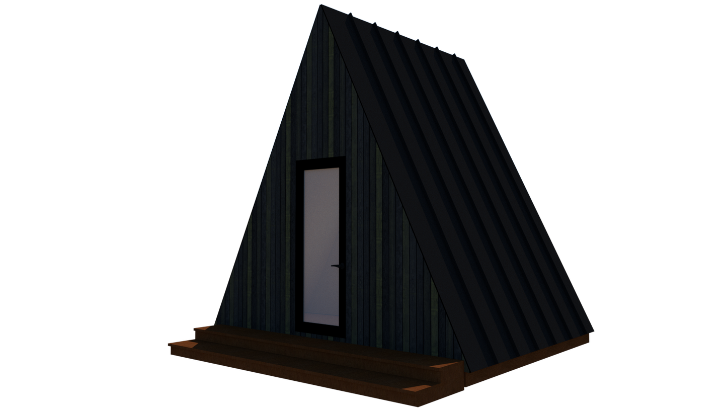 Modern A-Frame Bunkie
