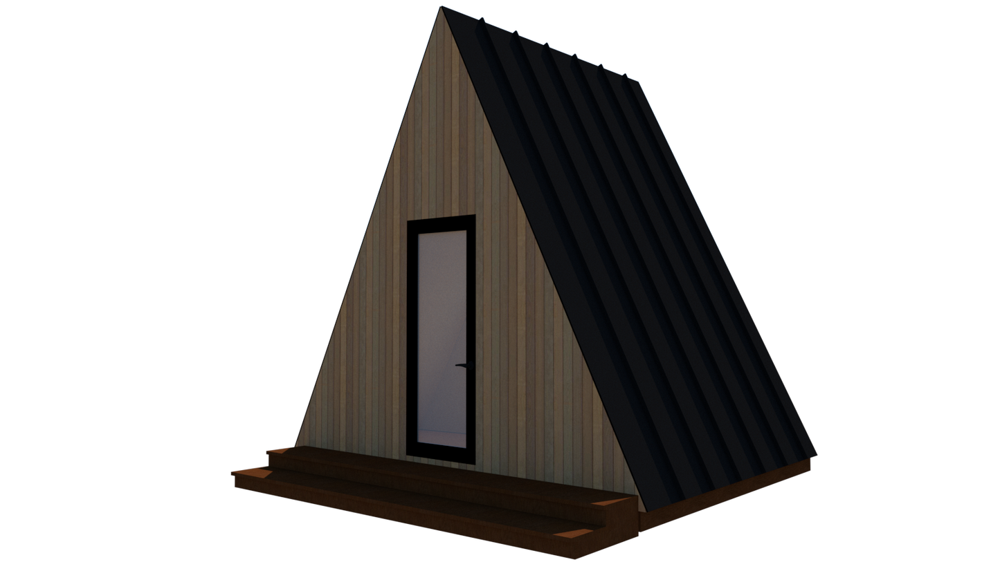 Modern A-Frame Bunkie